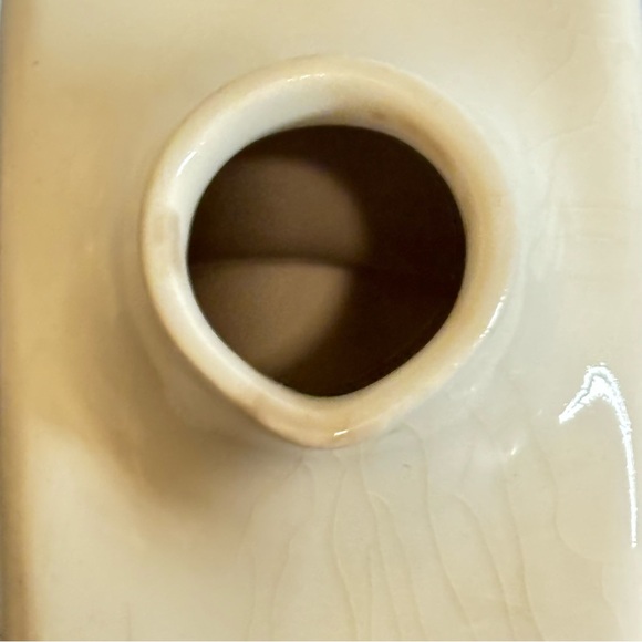 Vintage MCM Universal Pottery Cambridge 1940s Cattails Water Pitcher Oven Proof - Picture 5 of 9